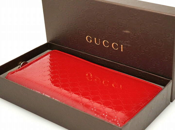 楽天市場】【未使用品】【財布】GUCCI グッチ マイクログッチシマ 
