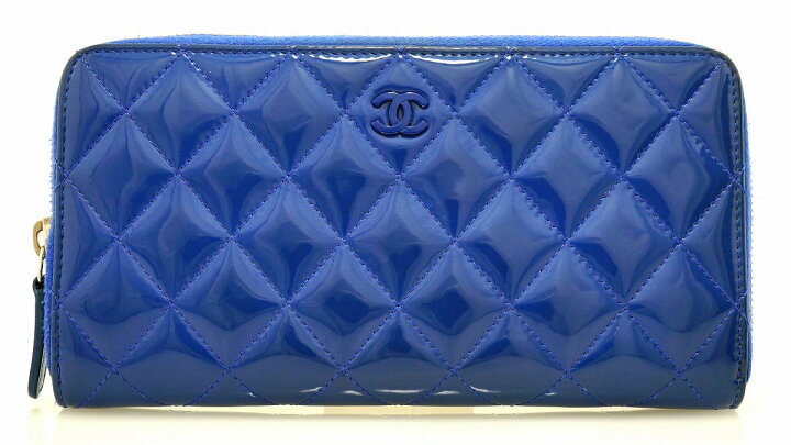 楽天市場】【財布】CHANEL シャネル マトラッセ ラウンドファスナー 長  