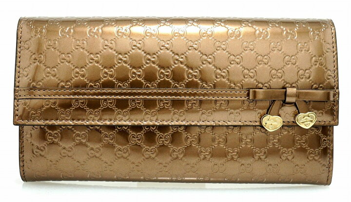 楽天市場】【未使用品】【財布】GUCCI グッチ シャイニーマイクロ  