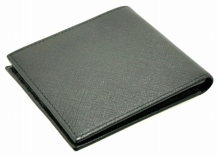 楽天市場】【未使用品】【財布】PRADA プラダ 2つ折 札入れ SAFFIANO 