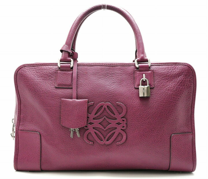 楽天市場】【バッグ】LOEWE ロエベ アマソナ36 レザー ハンドバッグ 