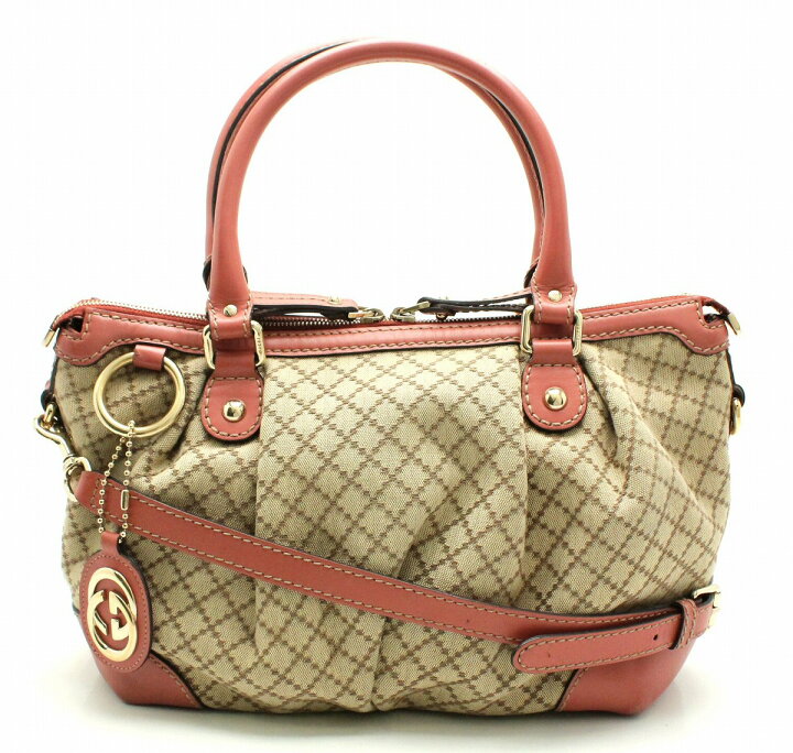 楽天市場】【バッグ】GUCCI グッチ ディアマンテ ハンドバッグ トート 