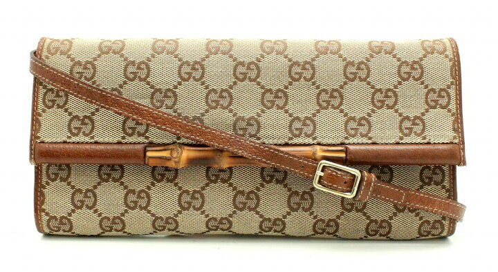 楽天市場】【バッグ】GUCCI グッチ GGキャンバス バンブー 2WAY  