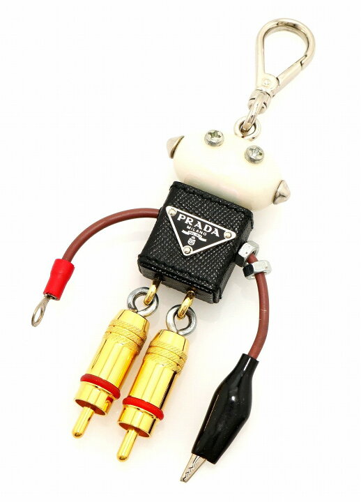 楽天市場】PRADA プラダ ロボット エドワード チャーム キーホルダー  