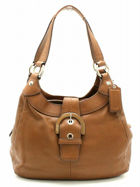 楽天市場】【バッグ】COACH コーチ ソーホー レザー ホーボー 
