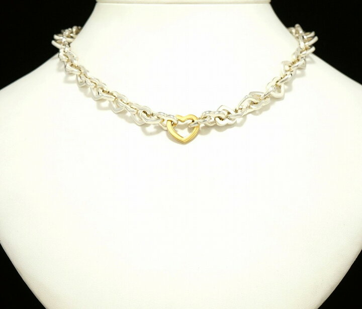 ティファニー チェーン ハート ネックレス 