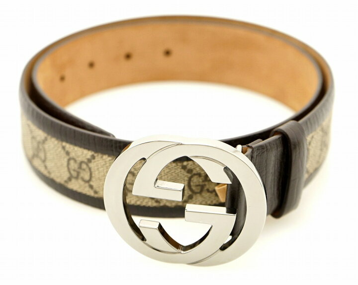 楽天市場】GUCCI グッチ GGスプリーム インターロッキング Gバックル  