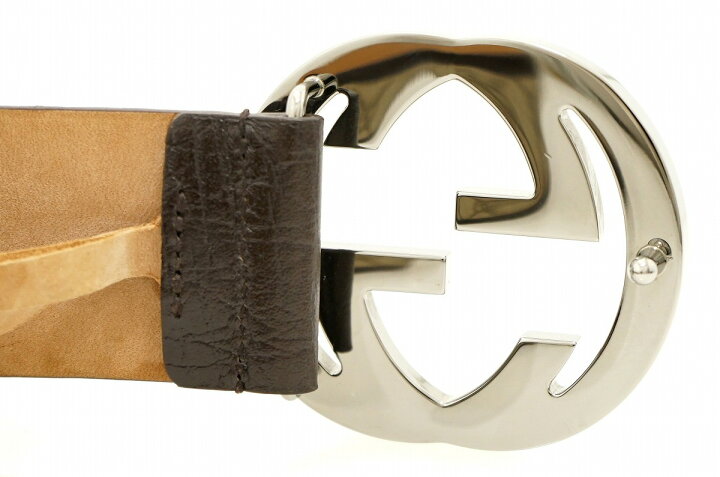 ◇グッチ◇214351/PVC/インターロッキングG/ベルト/ブランド （グッチ  