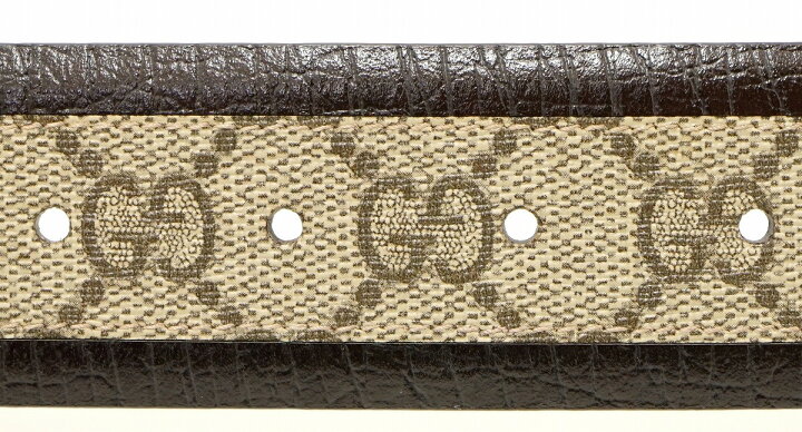 楽天市場】GUCCI グッチ GGスプリーム インターロッキング Gバックル 