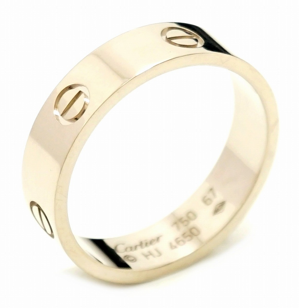【ジュエリー】Cartier カルティエ ラブリング K18WG 750WG ホワイトゴールド リング 指輪 #67 27号 B4084700  B4084767 【中古】【u】 | Blumin 楽天市場店