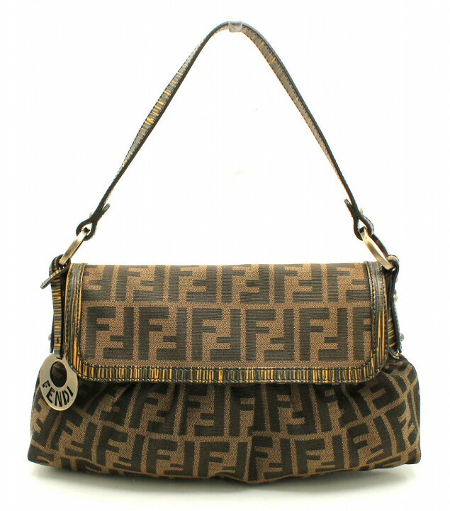 楽天市場】【バッグ】FENDI フェンディ ズッカ柄 ショルダーバッグ 