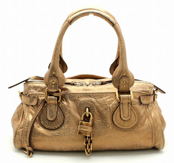 楽天市場】【バッグ】Chloe クロエ パディントン ハンドバッグ 