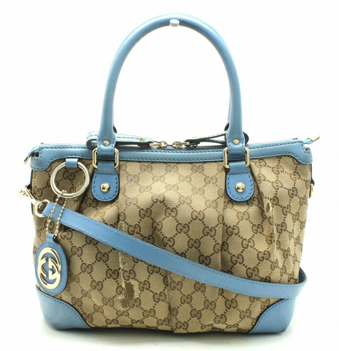 楽天市場】【バッグ】GUCCI グッチ GGキャンバス ハンドバッグ トート 