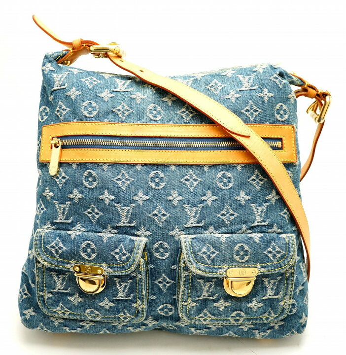 楽天市場】【バッグ】LOUIS VUITTON ルイ ヴィトン モノグラムデニム  