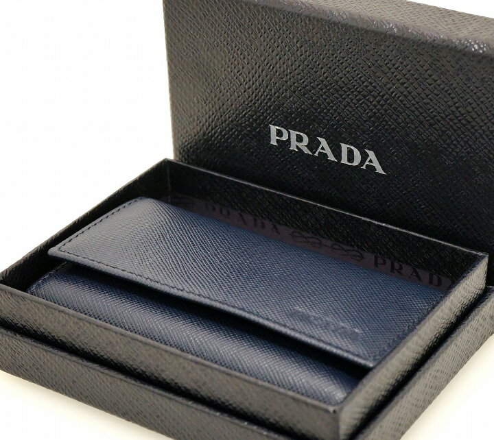 楽天市場】【未使用品】PRADA プラダ 6連キーケース キーケース 