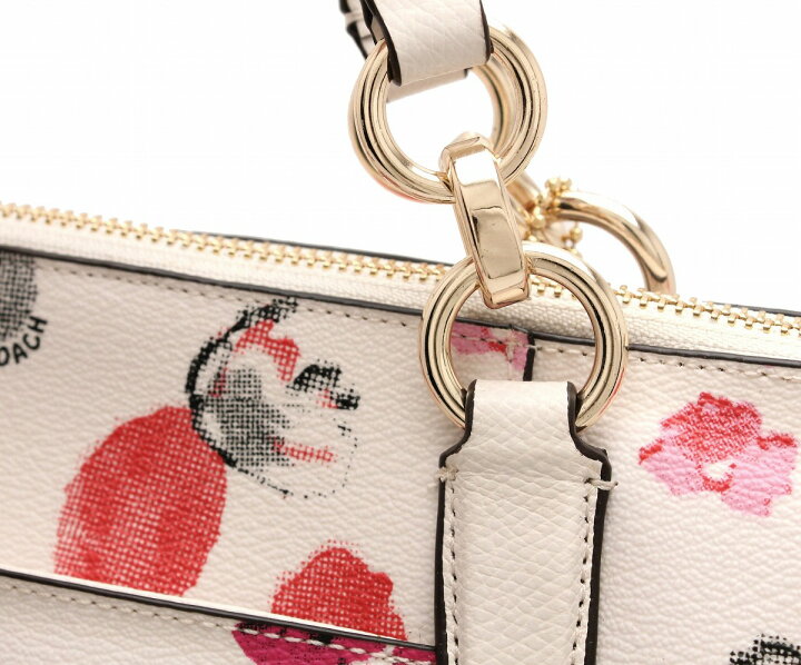 楽天市場】【未使用品】【バッグ】COACH コーチ フローラル アヴァ 