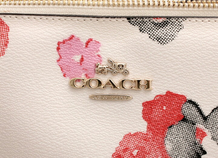 楽天市場】【未使用品】【バッグ】COACH コーチ フローラル アヴァ 