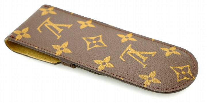 楽天市場】LOUIS VUITTON ルイ ヴィトン モノグラム エテュイ スティロ 