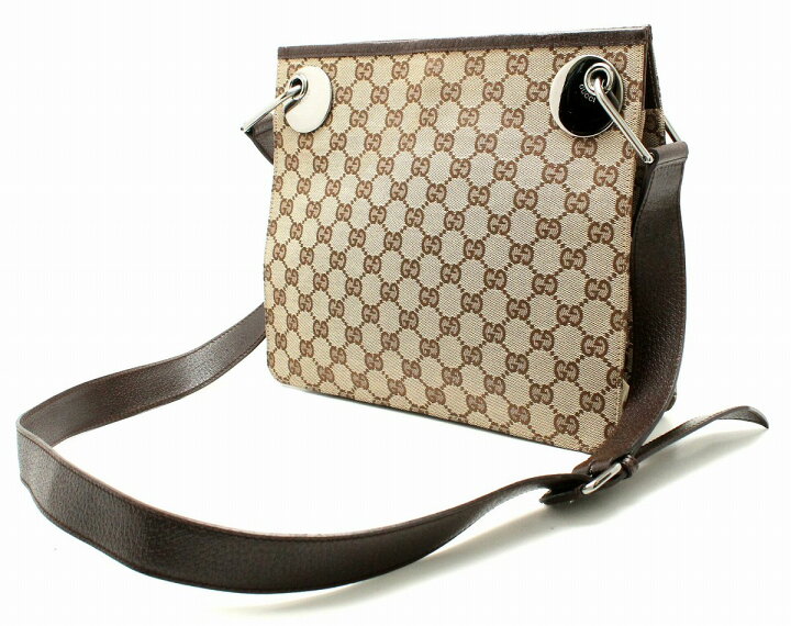 楽天市場】【バッグ】GUCCI グッチ GGキャンバス ショルダーバッグ  
