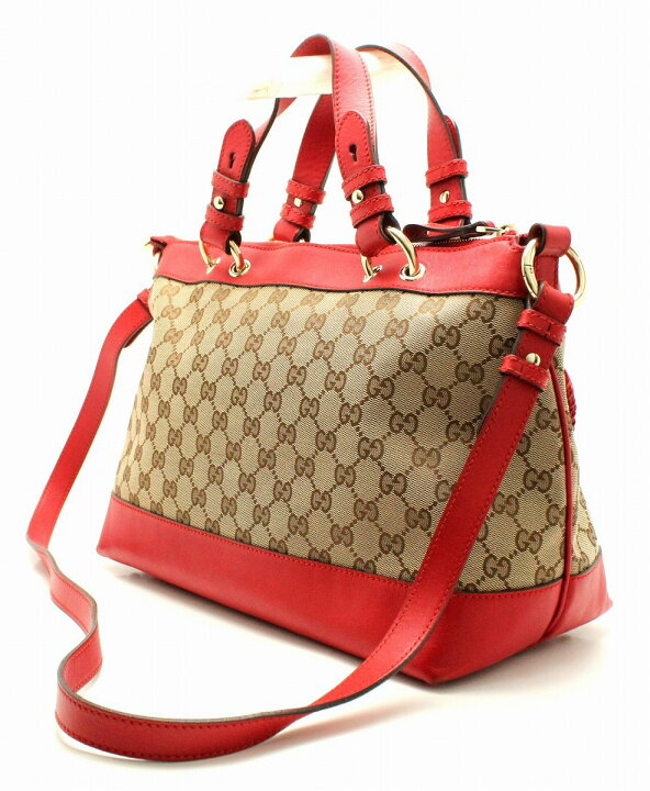 楽天市場】【バッグ】GUCCI グッチ GGキャンバス バレンタイン 