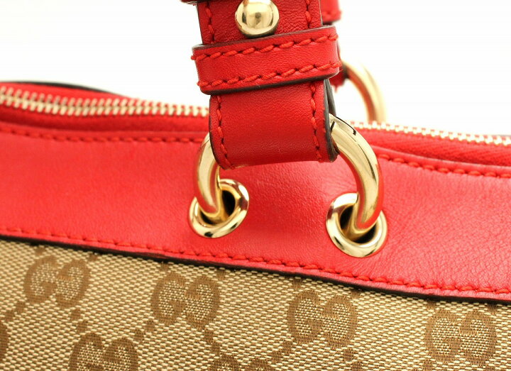 楽天市場】【バッグ】GUCCI グッチ GGキャンバス バレンタイン 