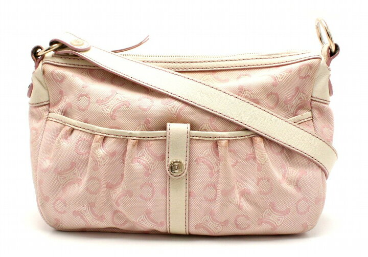 楽天市場】【バッグ】CELINE セリーヌ マカダム柄 ショルダーバッグ  