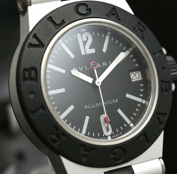 楽天市場】【ウォッチ】BVLGARI ブルガリ アルミニウム 32MM デイト 