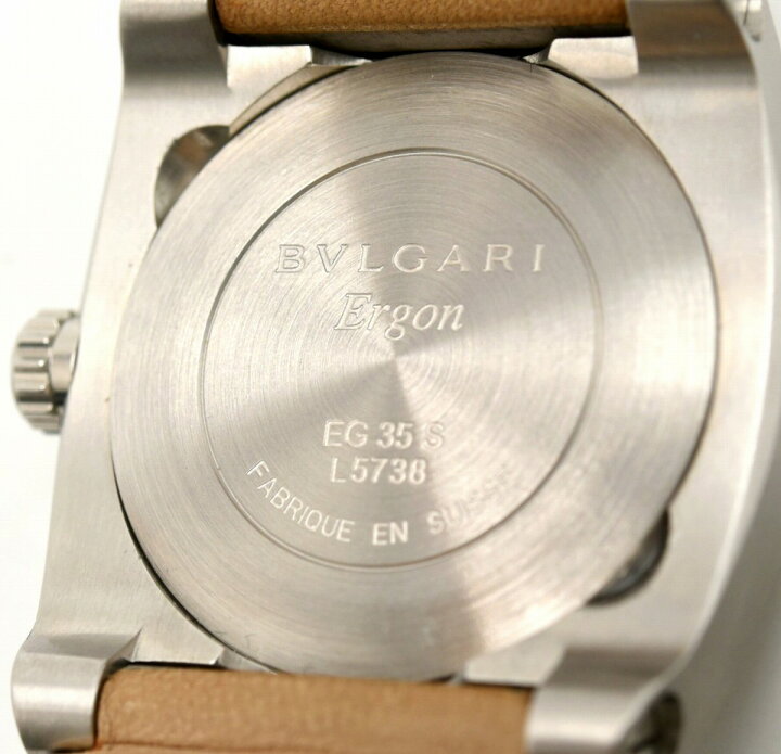 楽天市場】【ウォッチ】BVLGARI ブルガリ エルゴン デイト ブラック 