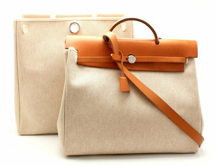 楽天市場】【バッグ】HERMES エルメス エールバッグMM ハンドバッグ 