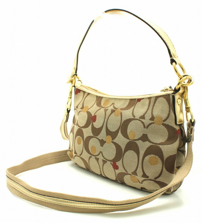 楽天市場】【バッグ】COACH コーチ シグネチャー 2WAY ハンドバッグ 