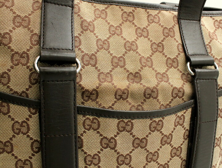 楽天市場】【バッグ】GUCCI グッチ GGキャンバス トートバッグ 