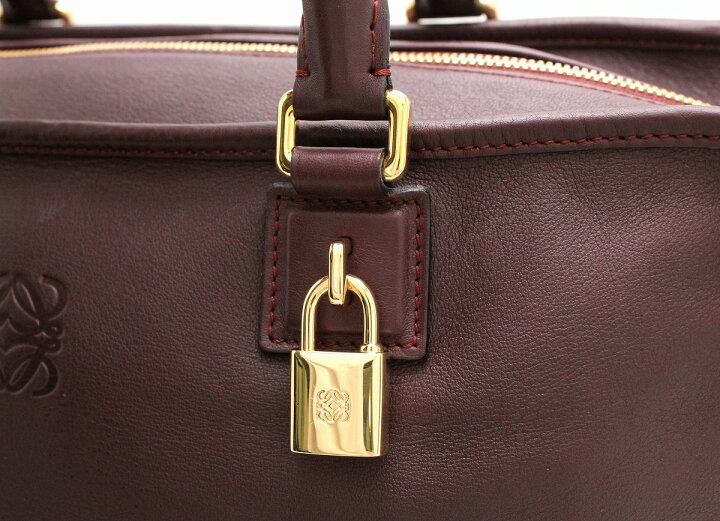 楽天市場】【バッグ】LOEWE ロエベ アマソナ36 レザー ハンドバッグ 