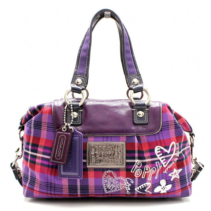楽天市場】【バッグ】COACH コーチ ポピー ハンドバッグ 2WAY  
