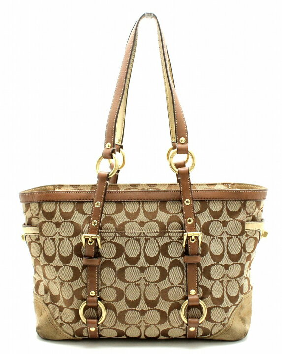 楽天市場】【バッグ】COACH コーチ シグネチャー ギャラリートート  