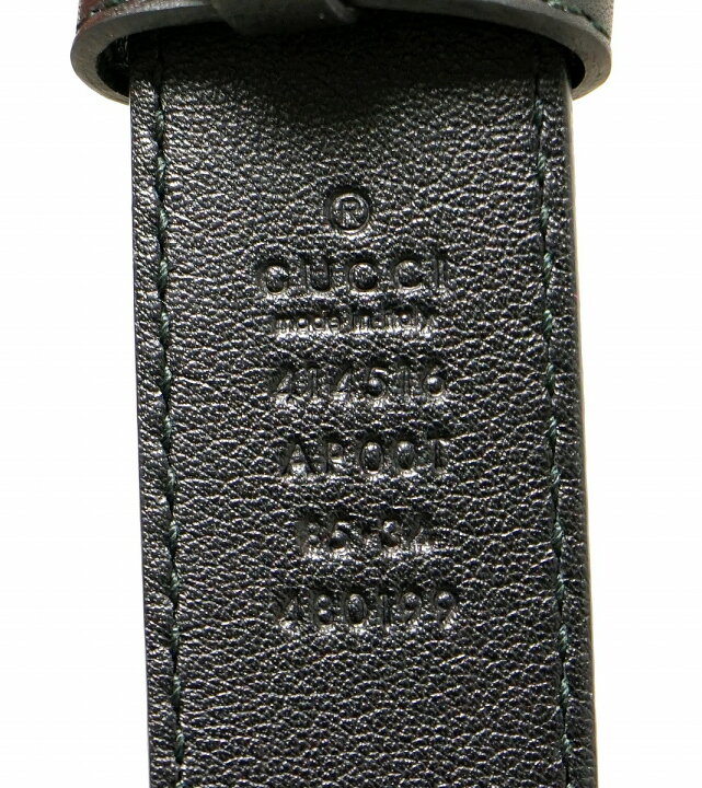 楽天市場】GUCCI グッチ GGマーモント Gバックル ベルト ブラック 黒  