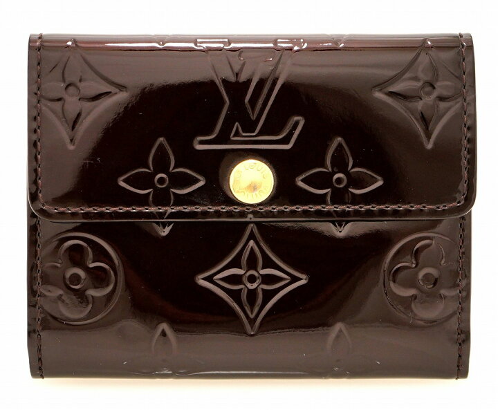 楽天市場】【財布】LOUIS VUITTON ルイ ヴィトン モノグラムヴェルニ 
