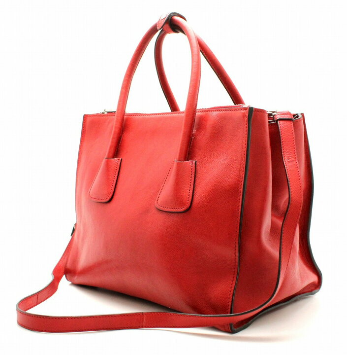 楽天市場】【バッグ】PRADA プラダ Wジップ ハンドバッグ 2WAY 