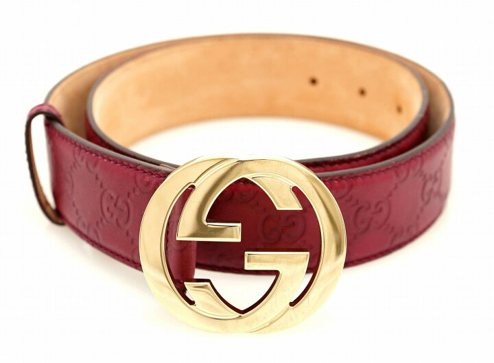 楽天市場】GUCCI グッチ グッチシマ GG インターロッキング Gバックル  