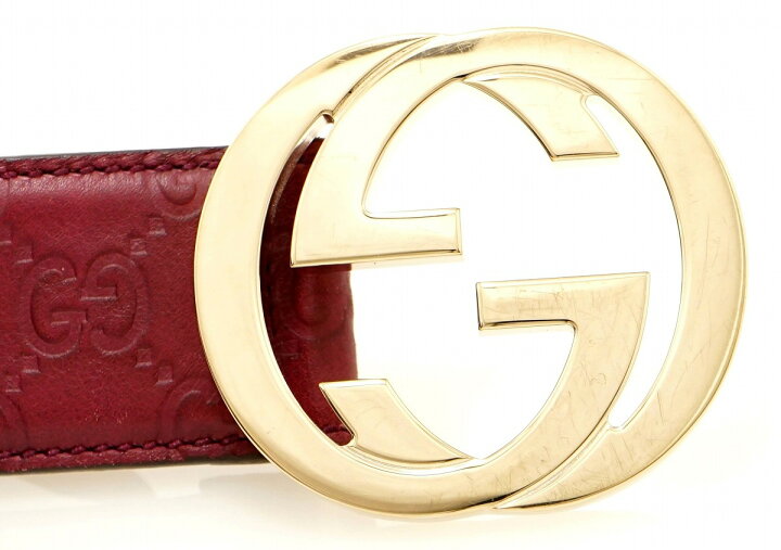 楽天市場】GUCCI グッチ グッチシマ GG インターロッキング Gバックル  