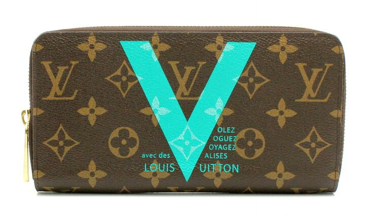 楽天市場】【財布】LOUIS VUITTON ルイ ヴィトン モノグラム Vモチーフ  