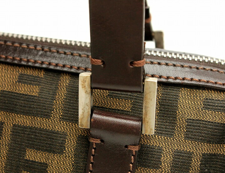 楽天市場】【バッグ】FENDI フェンディ ズッカ柄 ハンドバッグ  