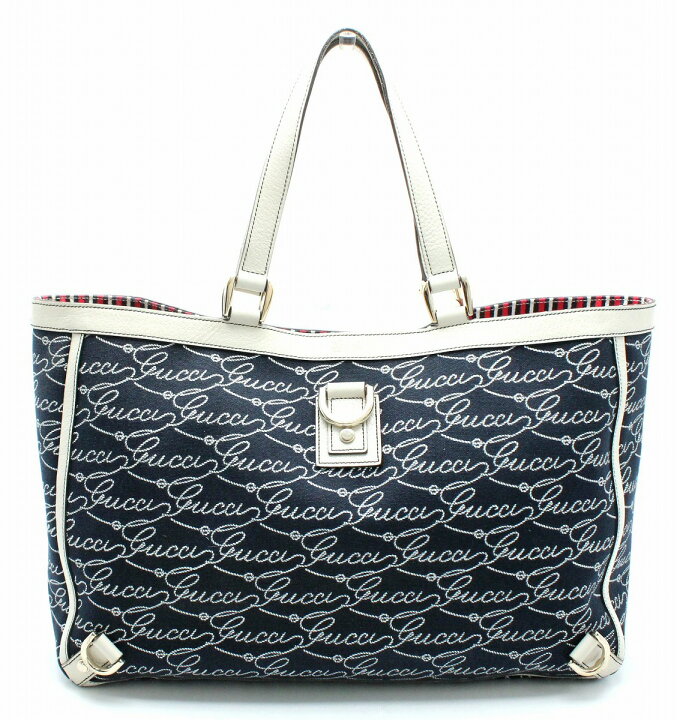 楽天市場】【バッグ】GUCCI グッチ キャンバス トートバッグ 