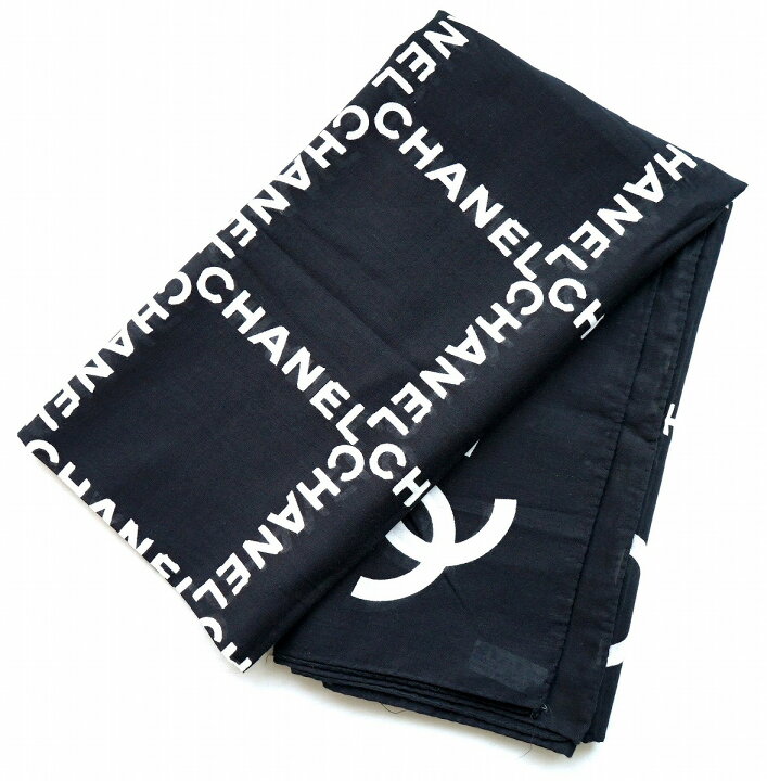楽天市場】CHANEL シャネル ストール 大判コットンストール スカーフ  