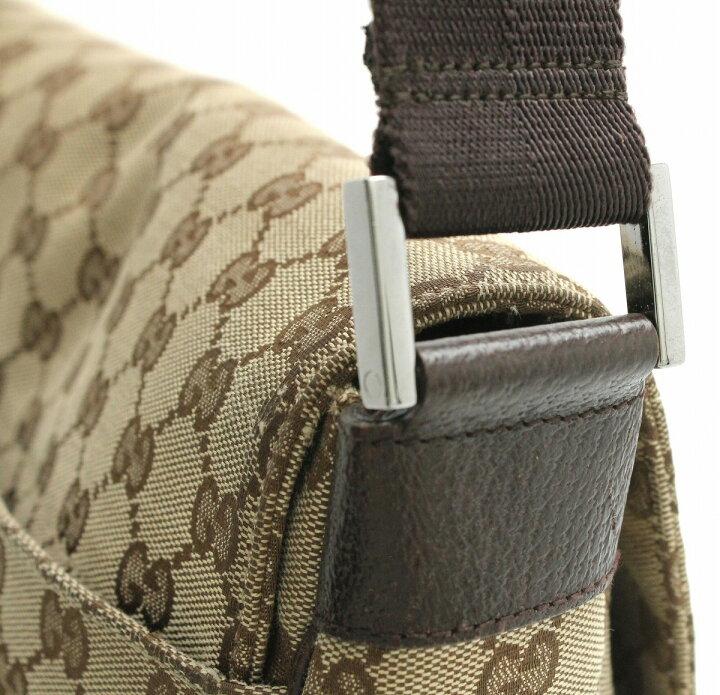 楽天市場】【バッグ】GUCCI グッチ GGキャンバス メッセンジャーバッグ  