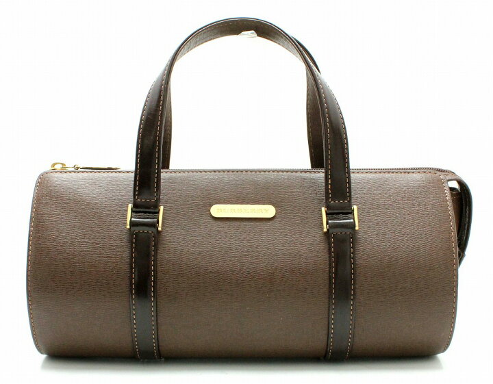 楽天市場】【バッグ】BURBERRY バーバリー レザー ハンドバッグ  