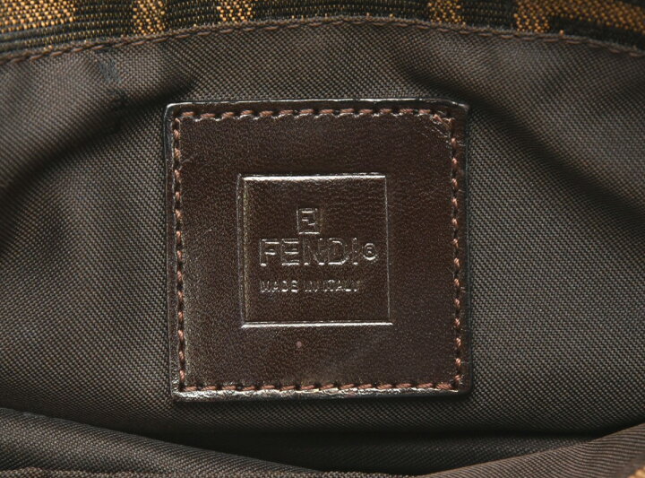 楽天市場】【バッグ】FENDI フェンディ ズッカ柄 セミショルダー ワン  