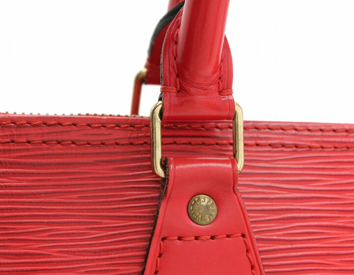 ルイ ヴィトン エピ スピーディ25 ハンドバッグ ミニボストンバッグ M43017 カスティリアンレッド レザー LOUIS VUITTON 【中古】