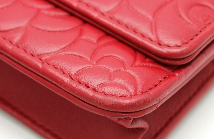 楽天市場】【財布】CHANEL シャネル カメリア チェーンウォレット 