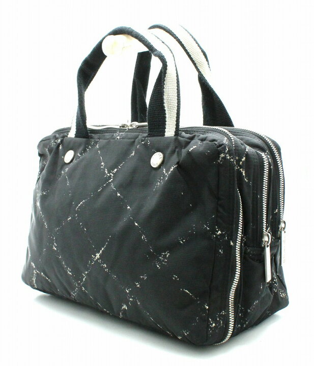 楽天市場】【バッグ】CHANEL シャネル 旧 トラベルライン ミニボストン 