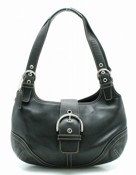 楽天市場】【バッグ】COACH コーチ ソーホー レザー バックル ホーボー  